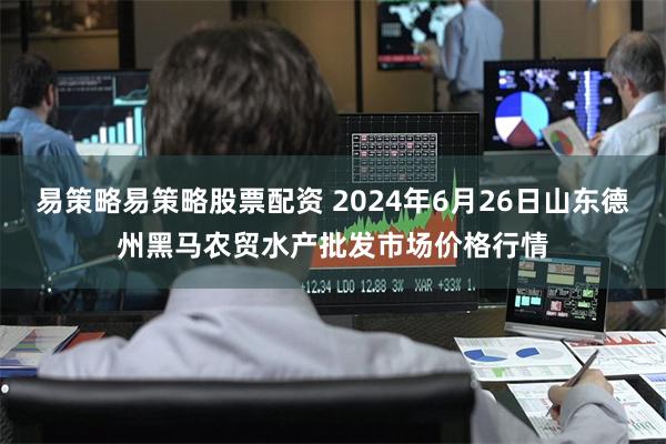 易策略易策略股票配资 2024年6月26日山东德州黑马农贸水产批发市场价格行情